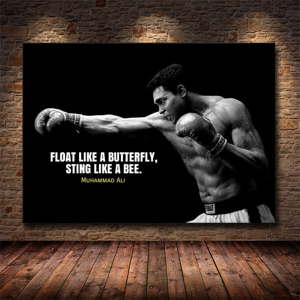 Classic Muhammad Ali Canvas Painting